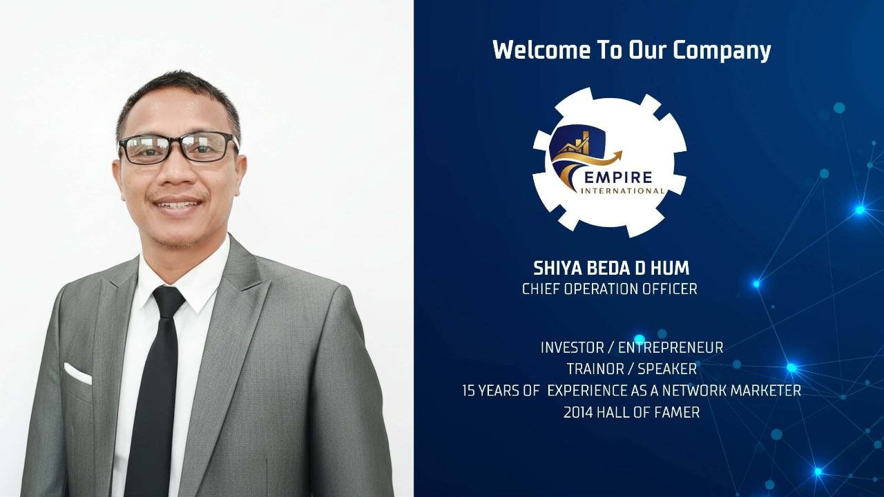 Shiya Beda D HUM - Chief Operation Officer